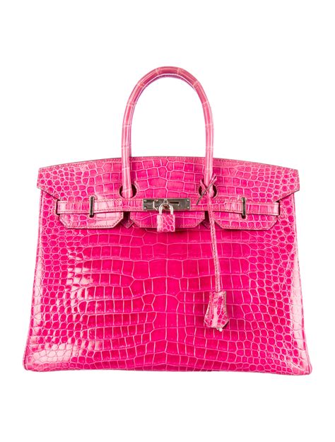 hermes birkin 35 handbag|Hermes Birkin 35 crocodile.